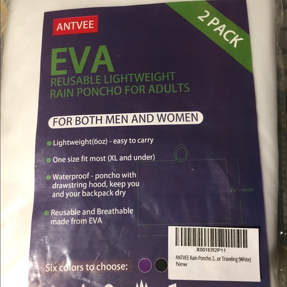 New set of 2 ponchos - Picture 2 of 3